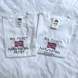 Pair Norwegian Shirts - New